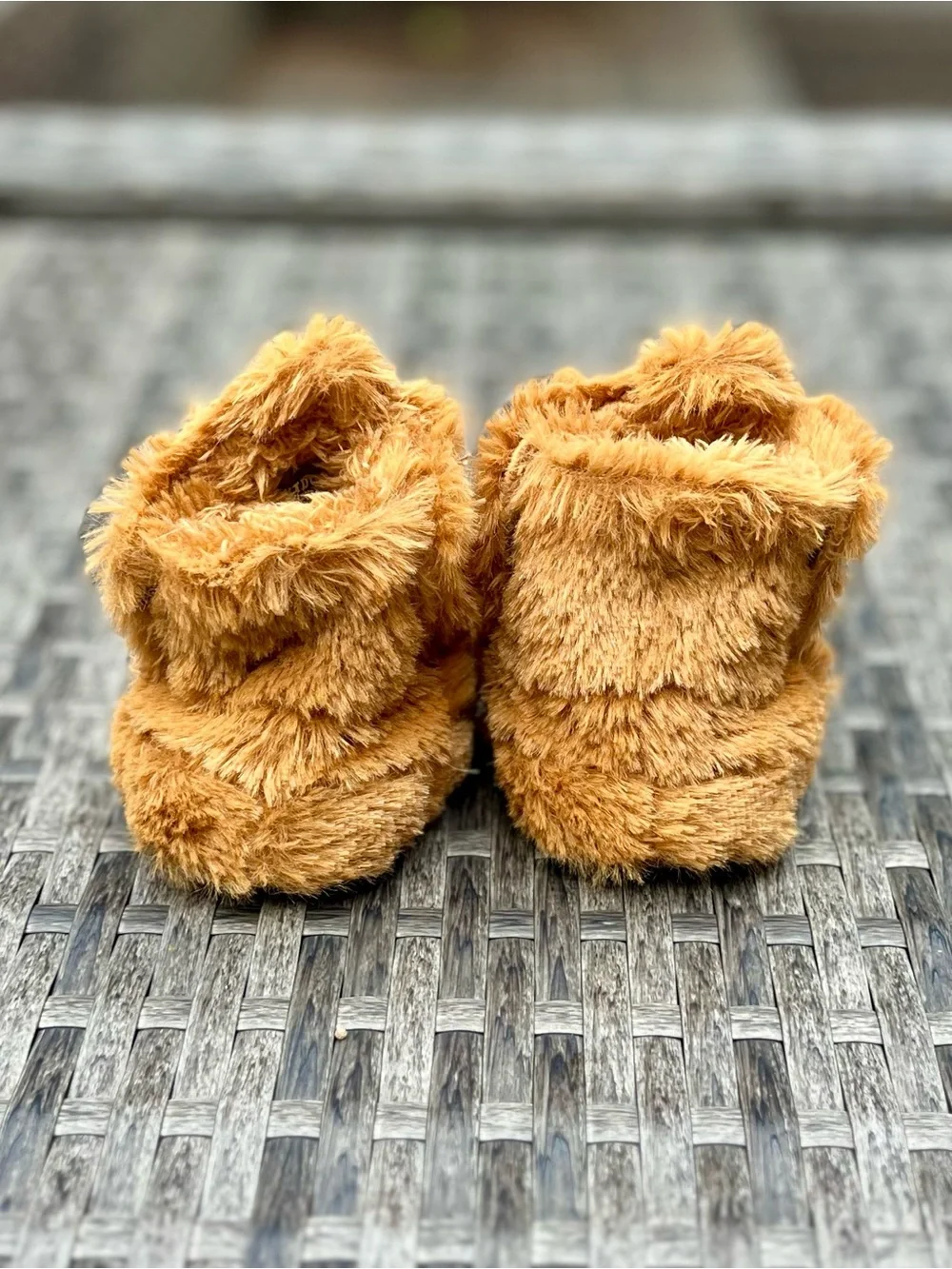 Soft Plush Monkey Baby Walker Slippers with Super Cute Monkey Ape Animal Faces